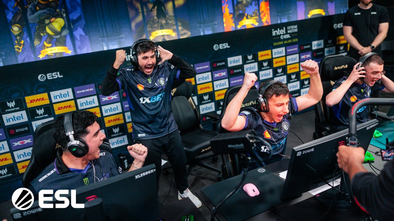 IEM Cologne Major 2026: 9z faz história ao virar sobre a Vitality e chega a 2-0 no Stage 3