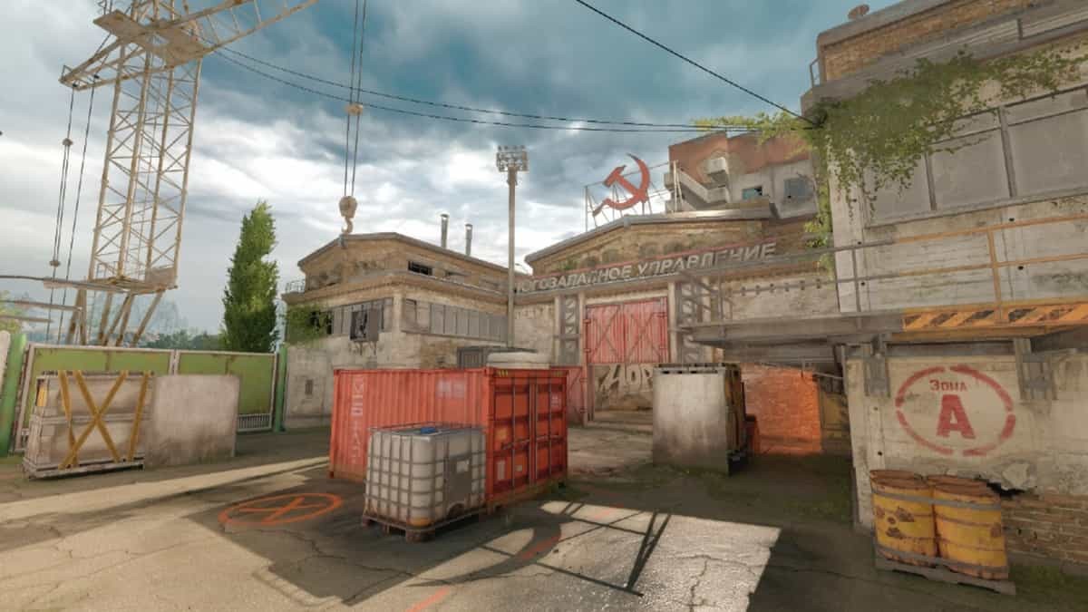 Mapa Cache do CS2 - imagem ilustrativa do mapa que pode retornar ao map pool competitivo