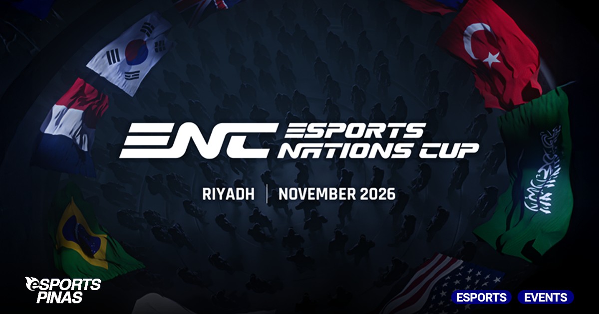 Esports Nations Cup 2026 - torneio de selecoes de CS2 em Riad com US$ 1,32 milhao em premios