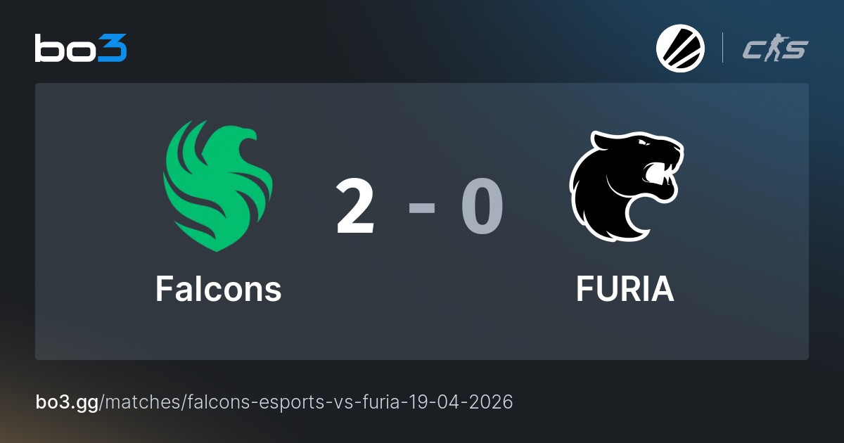 Falcons vs FURIA no IEM Cologne Major 2026 em Colônia
