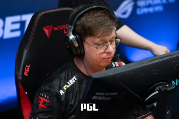 karrigan, capitão da Falcons, em foto promocional durante o IEM Cologne Major 2026